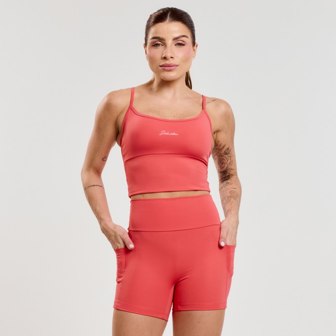 Conjunto Regata Básica + Short Bolso Bloom Tardezinha
